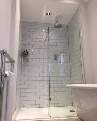 Rachel S Victorian Bathroom Features Light Walls Wood Flooring A Walk In Shower Enclosure And A Beautiful Victorian Bathroom Wood Bathroom Shower Renovation
