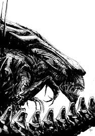 The Alien Queen By Https Www Deviantart Com T Rexjones On Deviantart Giger Alien Alien Artwork Alien Queen