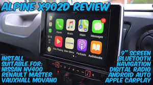 Alpine X902d Freestyle Review Custom Navigation Install In Nissan Nv400 By Advanced In Car Technologies Alpineuk Nissan Renault Master Nissan Installation