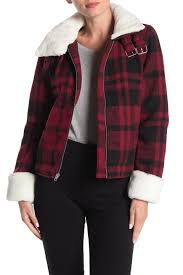 Up to 85% off at nordstrom rack. Coffee Shop Faux Fur Trim Buffalo Plaid Print Jacket Nordstrom Rack From Nordstrom Rack On 21 Buttons