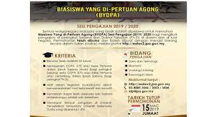 @282711258544000:274:biasiswa jpa 2020 for spm 2019 graduate national sponsorship program (vat) 2020 glad to be informed, that the public service department (jpa) will open a sponsorship offer application to follow the first preparation and degree study under the national sponsorship program. Biasiswa Yang Di Pertuan Agong Bydpa Pendidik2u