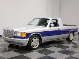 The Mercedes Benz S Class Pickup Truck You Never Knew About Carscoops Pickup Trucks Benz Mercedes