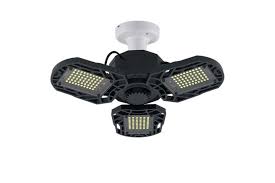 Unfollow garage ceiling lights to stop getting updates on your ebay feed. Motion Activated Optional 2 Types 40 60 80w Deformable Led Garage Ultra Bright Lights Garage Ceiling Light Adjustable Led Work Light Bulbs With 2 3 4 Panel Led For E26 E27 Socket Black 3 Leaves 60w Basic Type