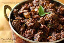 Beef Ularthiyathu Classic Kerala Style Beef Fry Ruchik Randhap Indian Beef Recipes Beef Recipes Indian Food Recipes