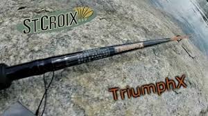 St croix triumph inshore spinning rod review. St Croix Rods Triumph X Review Youtube