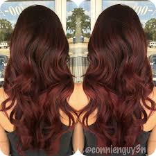 We are loving this hair transformation from dark brown brunette to red! 17 Best Brown Hair Red Tips Ideas Hair Hair Styles Ombre Hair