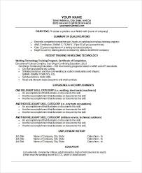 View this it resume sample to get an idea of what your resume should look like if the information system industry is on your horizon. Welder Resume Template 6 Free Word Pdf Documents Download Free Premium Templates