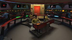The wrath director nicholas meyer felt the bridge was too bland, so he opted for a heavy redress by dimming the lighting. Star Trek Bridge Crew Adds Enterprise Bridge Set To Launch May 30