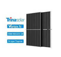 Trina Vertex N Bifacial Dual Glass Module Tsm-Neg21c. 20 Topcon N-Type  Solar Panels 670W 675W 680wp 690W 695 Watts From China