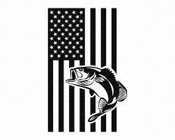 Free Free 229 Bass Fishing Flag Svg SVG PNG EPS DXF File