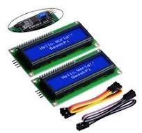 GeeekPi 2-Pack I2C 1602 LCD Display Module 16X2 Character Serial Blue  Backlight LCD Module for Raspberry Pi Arduino STM32 DIY Maker Project  Nanopi BPI ...