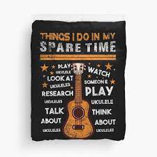 Bohemian wall decor uke tuner chords. Ukulele Chords Duvet Covers Redbubble