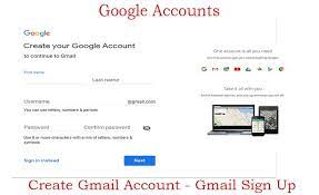 Gmail Sign Up How To Create Gmail Account Google Accounts Trendebook Gmail Sign Up Gmail Sign Create Sign