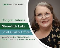 Join us in congratulating Meredith Lutz, our Chief Quality Officer, for  earning a spot among Women We Admire's Top 25 Chief Quality Officers of  2025! We're grateful for her leadership and dedication