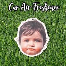 Custom Photo Car Air Freshener: Personalized Car Decor Gift