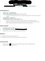 resume for computer science