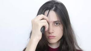 Then on side that 'bumps' from the cowlick, i blast it with the hottest setting on the hairdryer while brushing it flat. 3 Ways To Part Your Hair Wikihow