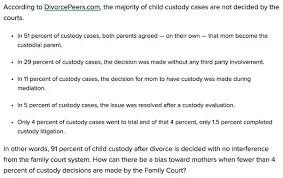 Consider joint custody sometimes neither parent is the one to win child custody. Why Do Women Win Custody More Often Than Men In A Divorce Case Quora