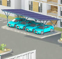 Factory Direct Sales Solar Carport Residential Carport Mounting System  Photovoltaic Solar Carport With Factory Price Discount