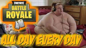 Check spelling or type a new query. 700 Pound Man Plays Fortnite All Day Youtube