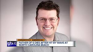 N.C. father of 6 dies after being struck by wave at beach