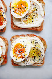 Everything Bagel Hummus Breakfast Toast Lexi S Clean Kitchen Toast Recipe Breakfast Breakfast Breakfast Toast