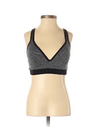 details about jockey women black sports bra s