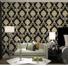 Maybe you would like to learn more about one of these? 9 5m 3d Floral Damask Embossed Wallpaper Wall Mural Home Tv Background Decor Wallpaper Rolls Sheets Building Hardware