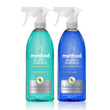 4.9 stars from 26 reviews and only $7.19; Method Glass Surface Cleaner Assorted Scents 828ml Shopee Singapore