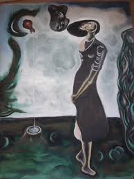 Passent les jours et passent les semaines, ni temps passé ni les amours reviennent. Surrealisme Site De Christiandupont Peinture