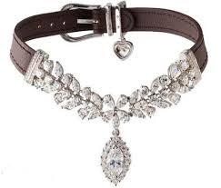 La Jeune Tulipe Diamond Dog Pet Collar Exclusive To Posh Puppy Boutique Col Girl And Dog Diamond Dogs Dog Accessories