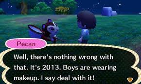You can look like a gentleman with a nice hairstyle, regardless of your age. Crossdressing And Gender Expression In Animal Crossing New Leaf Lgbtq Video Game Archive