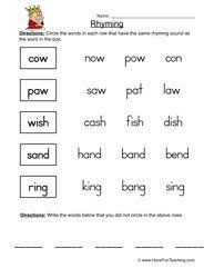 Maybe you would like to learn more about one of these? Rhyming Worksheet 3 Rhyming Worksheet Word Family Worksheets Rhyming Words
