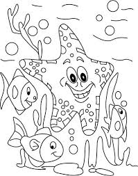 This zentangle angelfish swims around unique coral and is the perfect coloring page for intermediate to advanced level colorers. Starfish Starfish And Fish In The Sea Coloring Page Ocean Coloring Pages Animal Coloring Pages Mermaid Coloring Pages