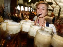 Which beer is from the land of sky blue waters? 15 Things You Didn T Know About Oktoberfest