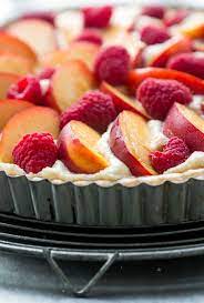 Summer Fruit Tart With Almond Cream Recipe Tart Recipes Summer Fruit Recipes Fruit Recipes
