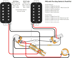 Info on prs 35th anniversary wiring. Coil Tap Using Push Pull With A 5 Way Official Prs Guitars Forum