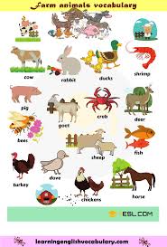 Printable flash cards can be saved as pdf files. Farm Animals Houses Vocabulary Pdf Animal Flashcards Vocabulary Farm Animals
