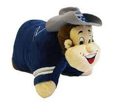 Everyone Clearly Needs A Dallas Cowboys Pillow Pet Right I Almost Bought One Last Year Lol Animal Pillows Nfl Pillows Cowboy Pillow