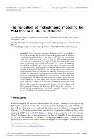 Layari www.bankislam.com atau imbas kod qr untuk info lanjut. Pdf The Validation Of Hydrodynamic Modelling For 2014 Flood In Kuala Krai Kelantan