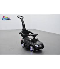 Trotteur Voiture Mercedes Gl63 Noir Porteur Pousseur A Bascule Voiture Kiddi Quad