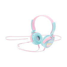 Kids Headphones Volume Limited Rainbow Kmart Pick from yellow, pink, baby blue, green red, white and black.