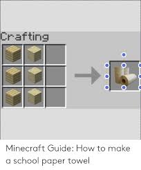 Place the completed paper in your player's inventory. How To Make Paper In Minecraft How To Images Collection