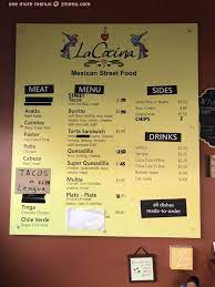 Online Menu Of La Cocina Mexican Street Food Restaurant Saint George Utah 84770 Zmenu Your question will be posted publicly on the questions & answers page. menu of la cocina mexican street food