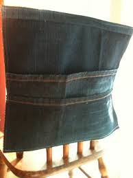 I Made 25 Denim Chair Pockets For Nate S Classroom August 2011 Chair Pockets School Bag Storage Denim Chair