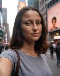 Mona Lisa took a trip since she was bored with the museum 😍🤭