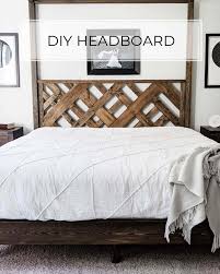 Absolute beginners or people with limited time and resources should certainly consider this option which, though simple, will fulfill its main purpose as well as any other diy bed frame idea. Diy Headboard In 7 Simple Steps Crafted By The Hunts