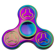 Fidget Spinner Rainbow Solid Rainbow Fidget Spinner