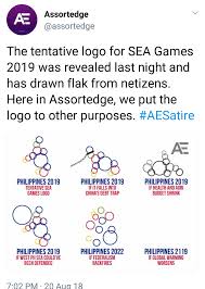 The said figure skater was michael christian martinez. Netizens Hilarious Tweets About The Philippines 2019 Sea Games Logo Dailypedia