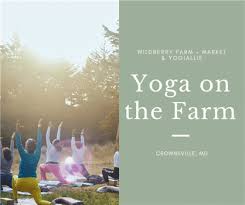 Our schedule with all the details is here. Yoga On The Farm Series Baltimore Sun Calendar
